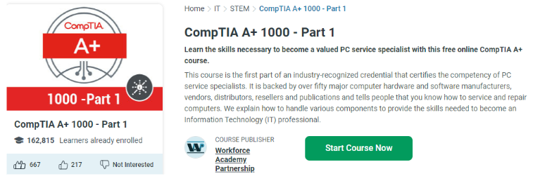 CompTIA A+ 1000 - Part 1